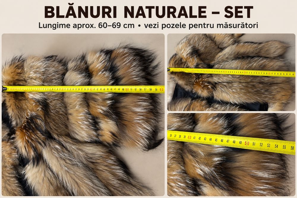 Haină de blană premium