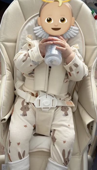 Итальянский шезлонг-стульчик для кормления