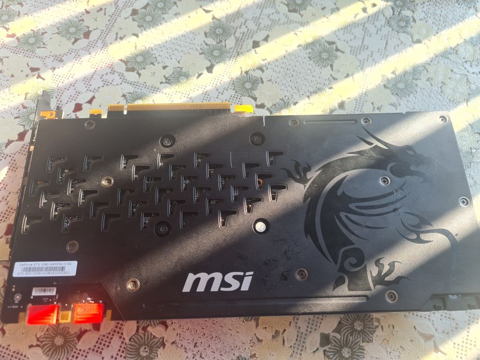 Placa Video MSI GeForce GTX 1080 8Gb