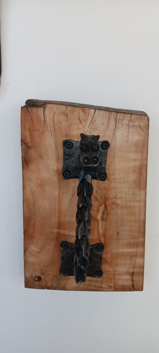 Хлопка за входна врата от ковано желязо