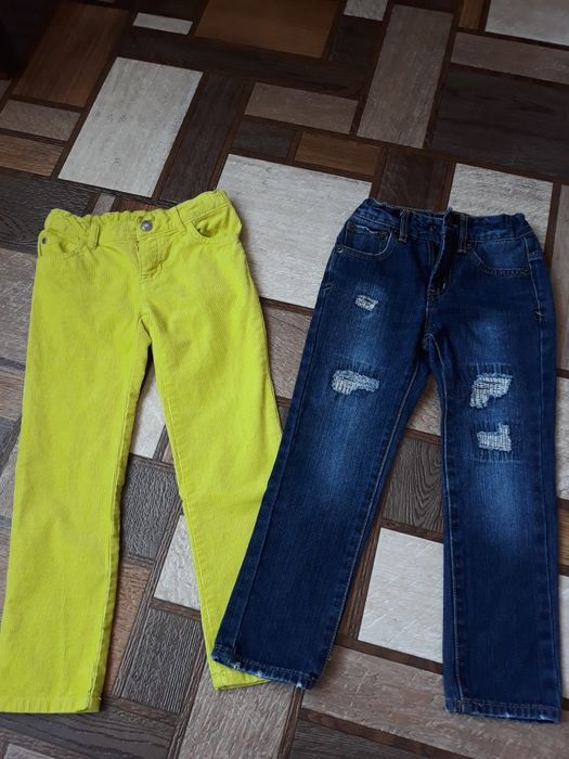 Джинсы на 5-6 лет