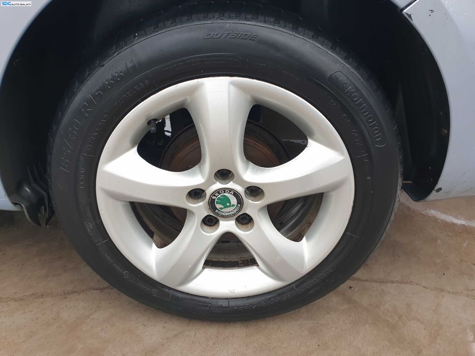 Janta Roata Rezerva Aliaj 185 60 15 R15 Skoda Fabia 2 2007 - 2014 [K8028]