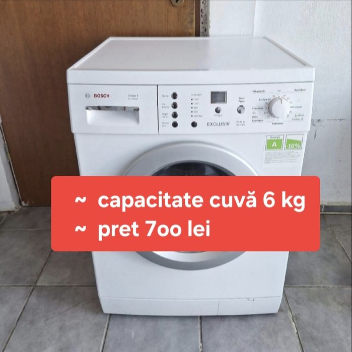 Masini de spalat rufe Import Germania  wa plus 60122