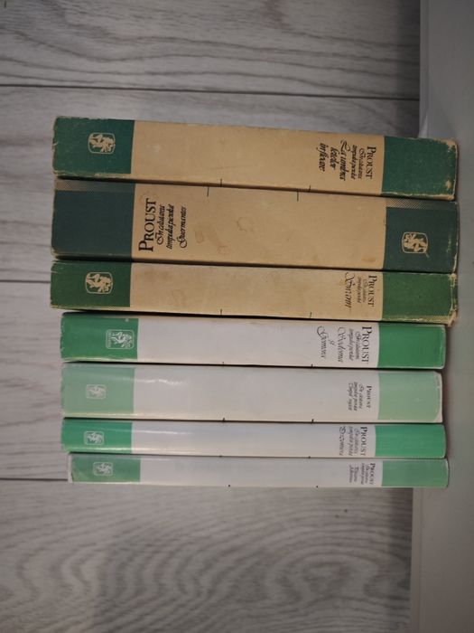 Set În căutarea timpului pierdut,Complet 7 vol, Proust, 1985-2003