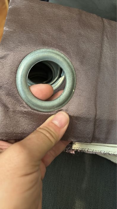 3 пердета високо качество с затъмняващ плат в конплект с корнизи