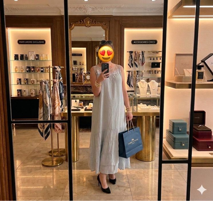 Шелковое платье Италия 44-46