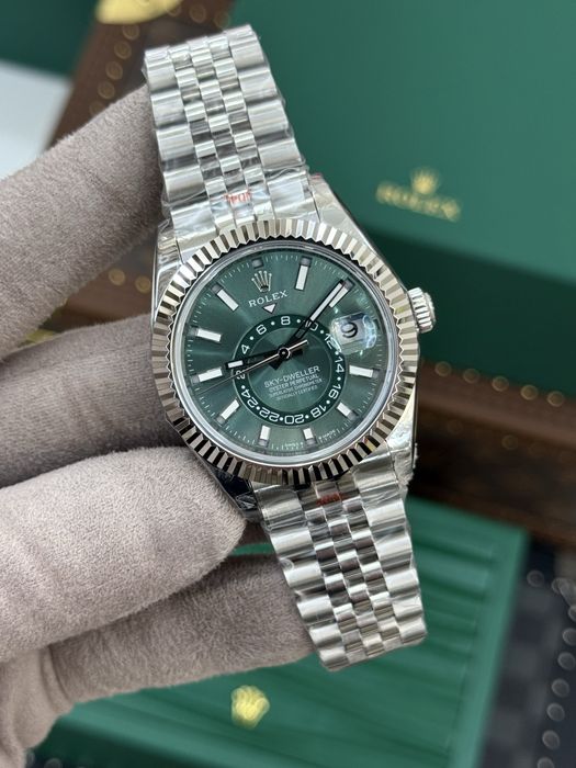 Rolex Sky-Dweller Jubile Mint Green
