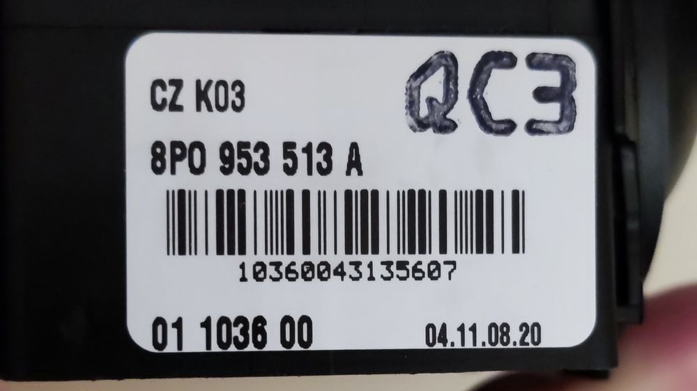 Лостче за мигачи Audi A3 8P