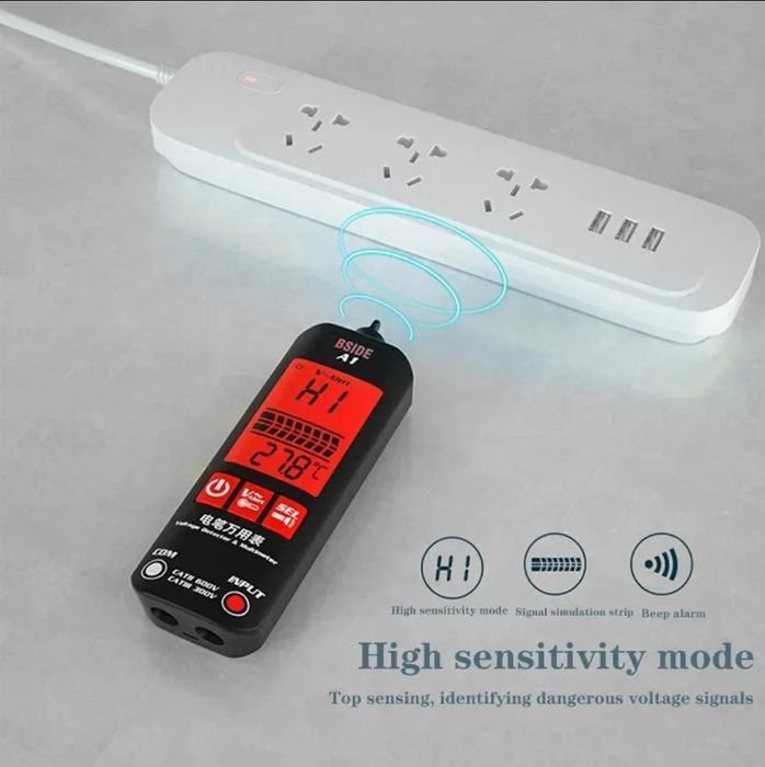 Multimetru digital 0,01-500v automat senzor noncontact