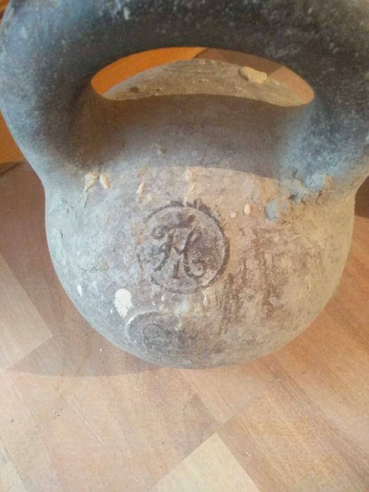 антикварная гиря