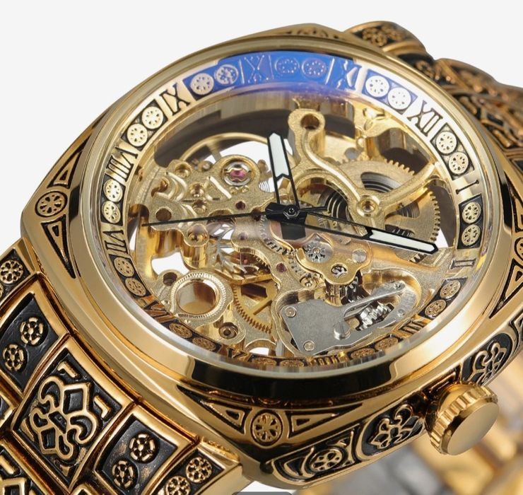 Premium dizayndagi mexanik skelet qo‘l soati sotiladi.