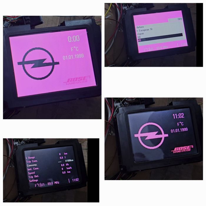 Retrofit / Modificare NCDR CID Opel