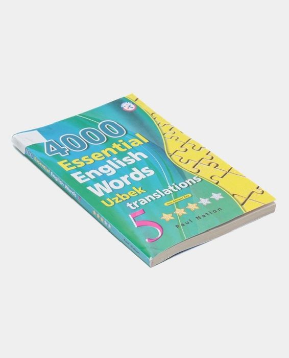 Книга, 4000 essential english words 1, 2, 3, 4, 5, 6 Uzbek translation