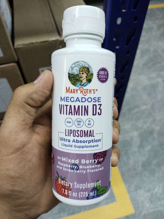 Vitamin D3 Liposamal formasi juda yaxshi so'riluvchi suyuq variant.