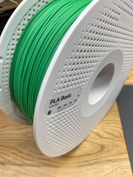 Зелёный Филамент Bambu Lab PLA 1.75 мм 1 Кг Оригинал