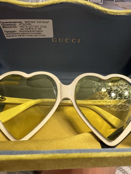 Очила Gucci -уникален модел