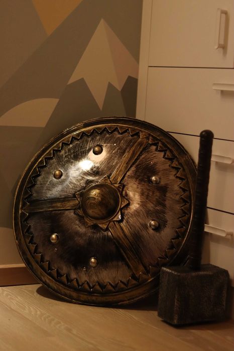 Детски карнавален костюм ВИКИНГ за halloween / fasching 110-120см