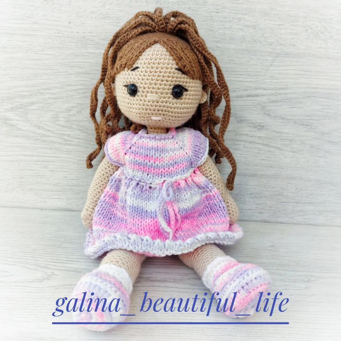 Вязаные игрушки.