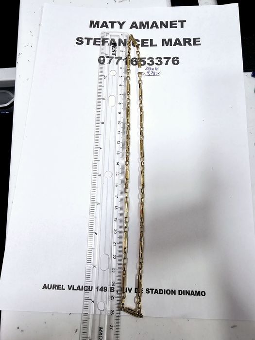 Vand lantic din aur 14 k 9.28 g cod 576