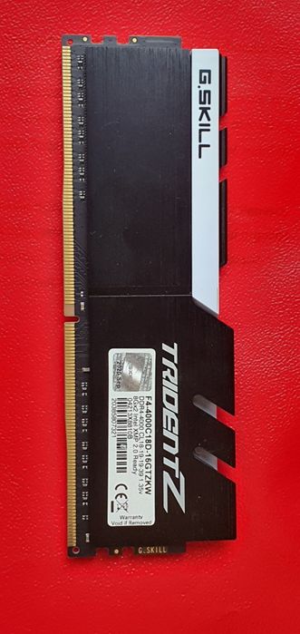 Memorie RAM G.Skill Trident Z 16GB (2x8GB) DDR4 4000MHz CL18