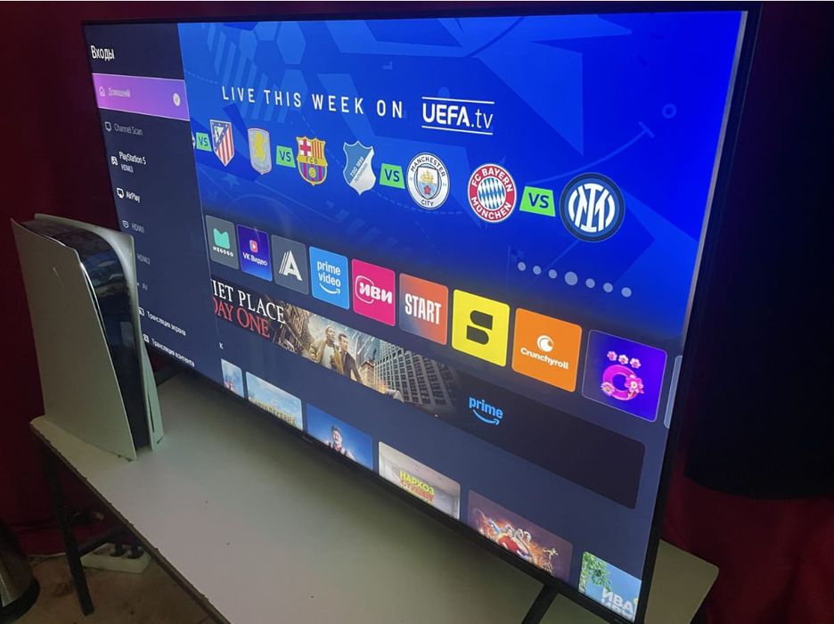 Xiaomi 165 см 4K smart tv телевизор