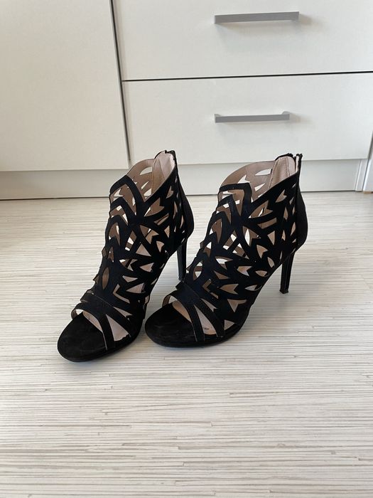 Pantofi cu toc negri 37