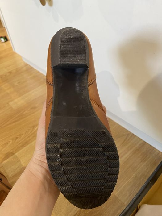 Сапоги натур телячья кожа