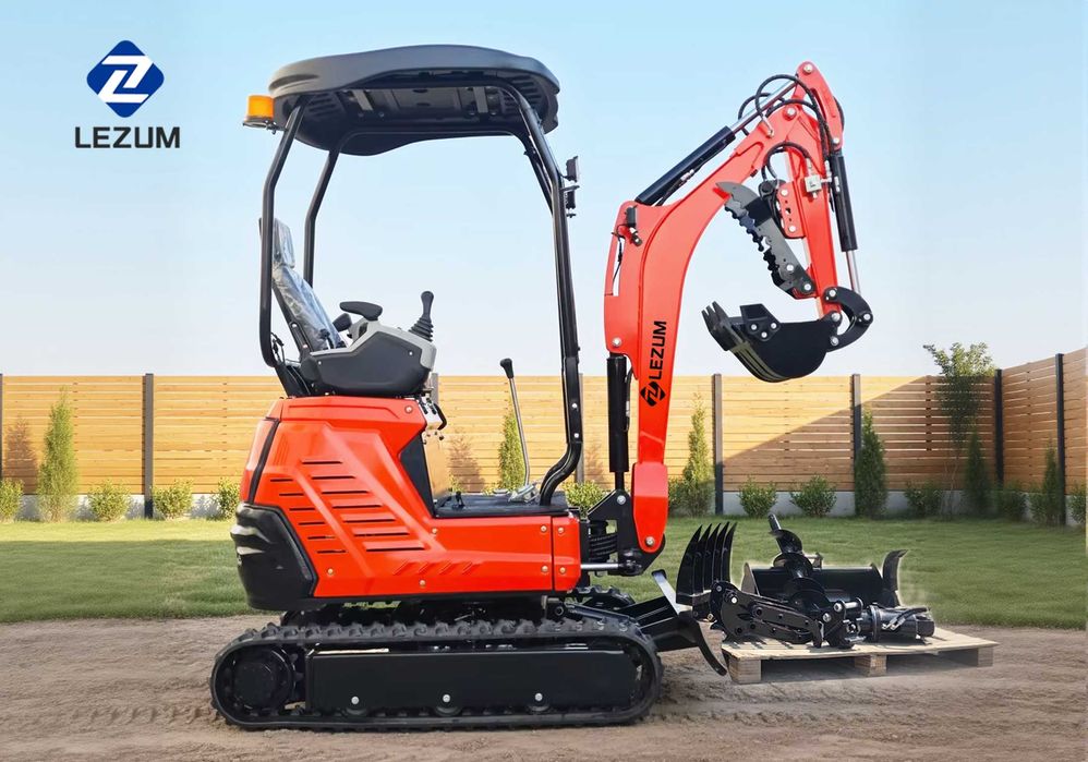 LEZUM DY18 Mini excavator de vânzare - Vânzări directe din fabrică
