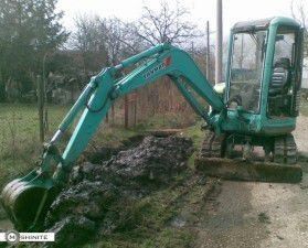 Услуга с мини багер с хидрочук