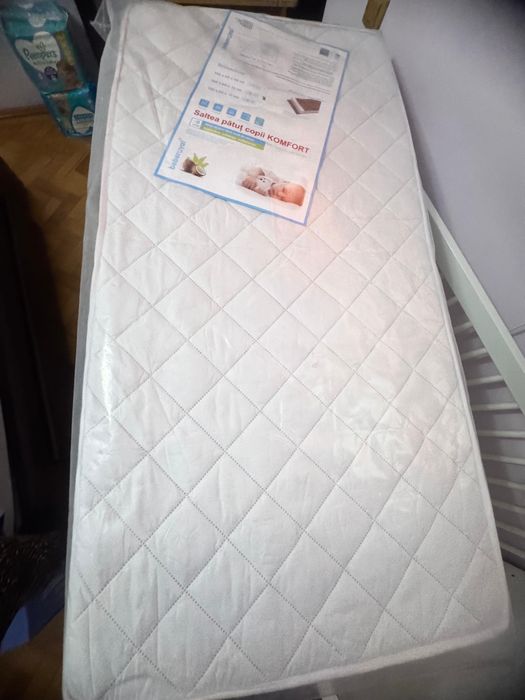 Saltea bebe 2 straturi cocos  noua