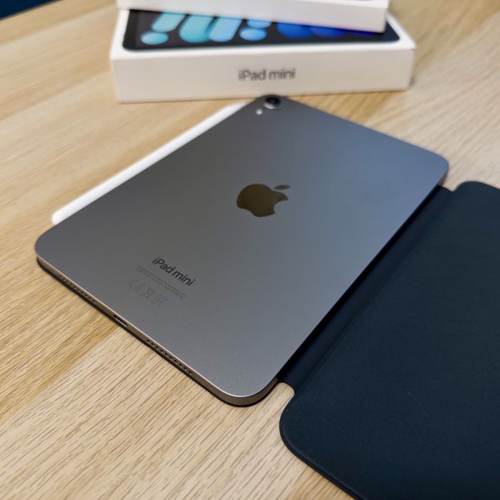 iPad Mini 7 + Apple Pencil + Husă Originală, garanție până in 01.2028