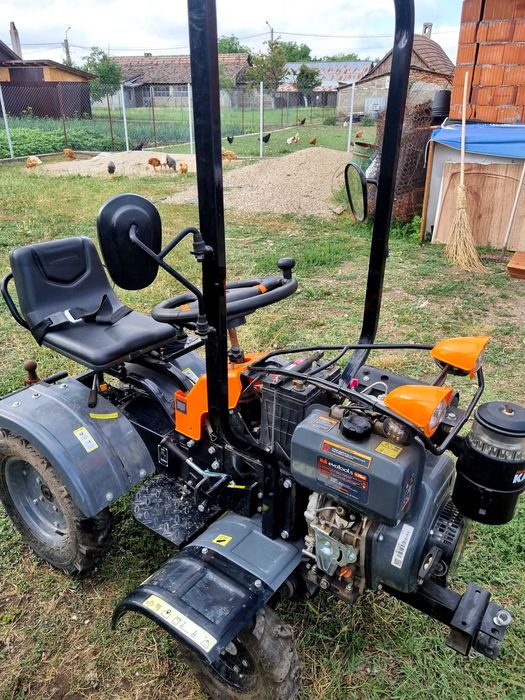 Minitractor 4x4 Evotools R1200 Diesel 12CP - Doar 19 ore +