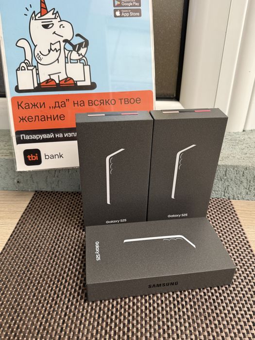 НОВИ•ЛИЗИНГ Samsung s25 Blue black 128GB самсунг