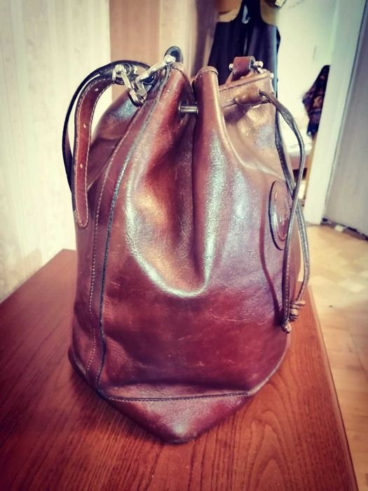 Кожаная женская сумка