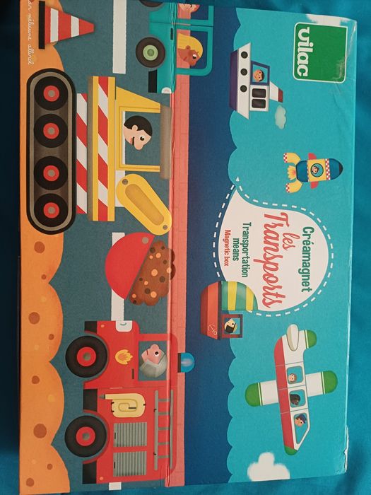 Магнитна игра транспорт Vilac