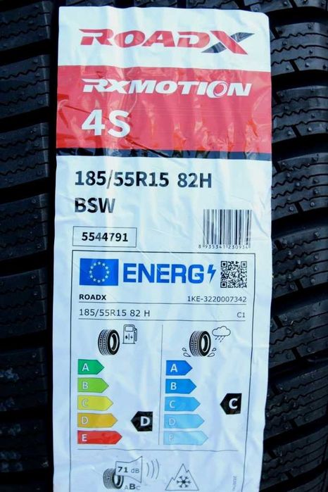 Anvelope noi 185/55R15 82H, RoadX, All Season, DOT 2025