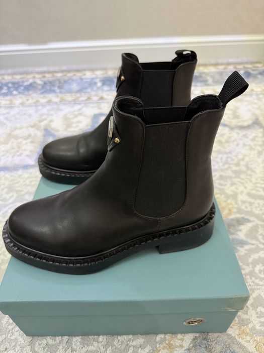 Ботинки Прада черный