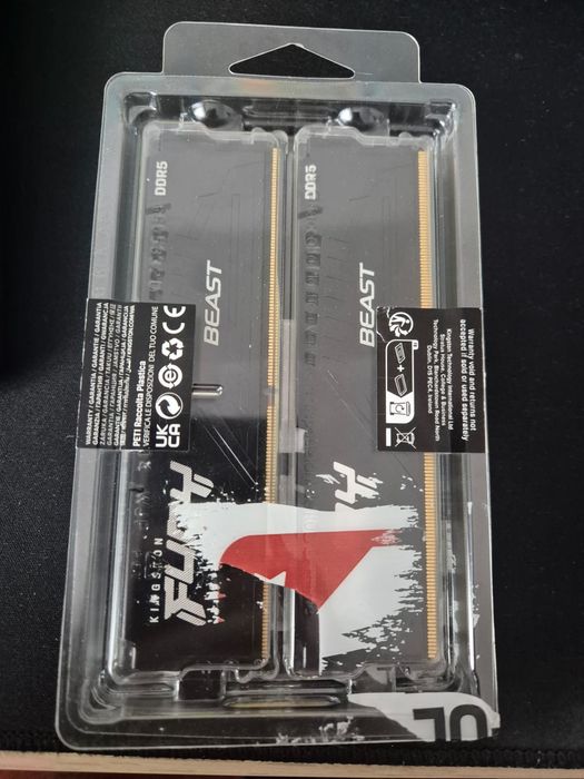 Kit memorie RAM Kingston FURY DDR5 16GB (2x8GB) 4800MT/s CL38