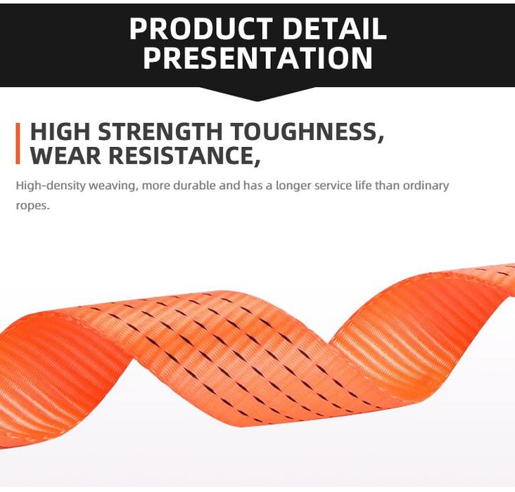 полиестерен колан за теглене и укрепване на товар на метър vertex