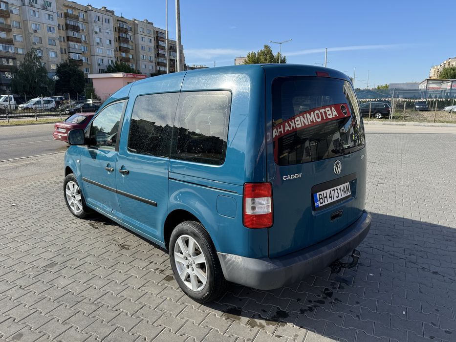 Vw cady 1.9 дизел 105 кс 5 ск само на части