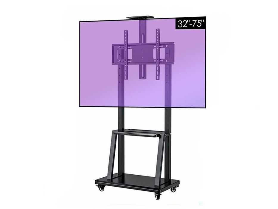 Мобильная стойка для телевизора FD-1700 [32-75'', до 80кг, сталь]