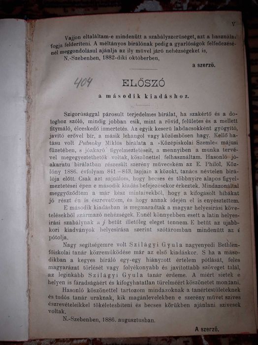 Carti vechi in limba maghiară