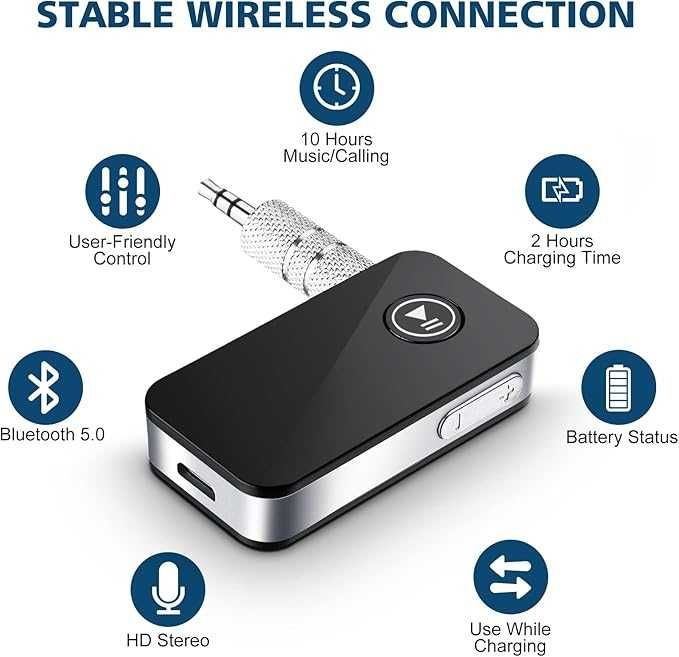 Bluetooth ресивер , аудио адаптер, разговори без ръце ELECTRIC GIANT