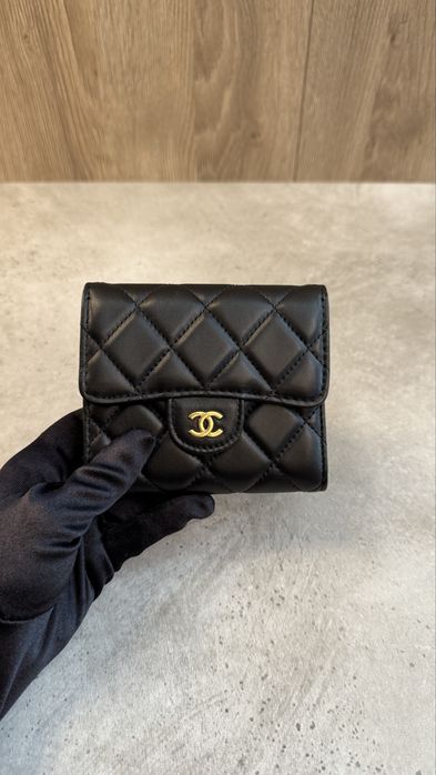 Portofel Chanel, calitate superioara, piele de vitel. Fullbox