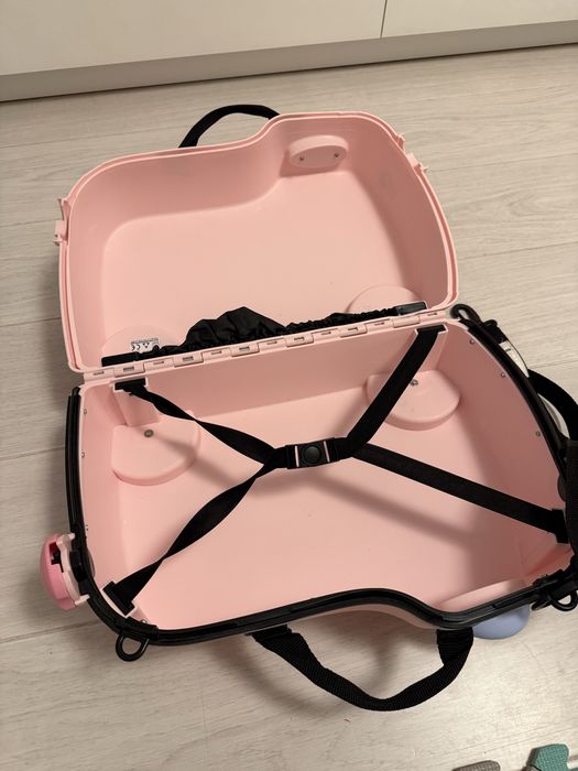 Детски куфар прасе за яздене