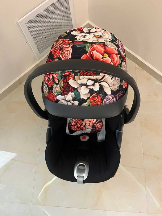 Бебешка количка Cybex fashion spring blossom dark комплект.