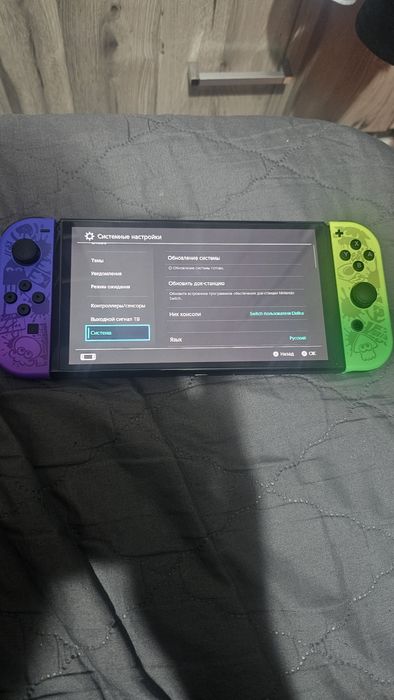Nintendo Switch OLED Splatoon 3 Edition, не прошитый