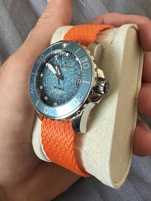 Автоматичен часовник - Tecnotempo - “SANDY” – Sky Blue - 300 метра