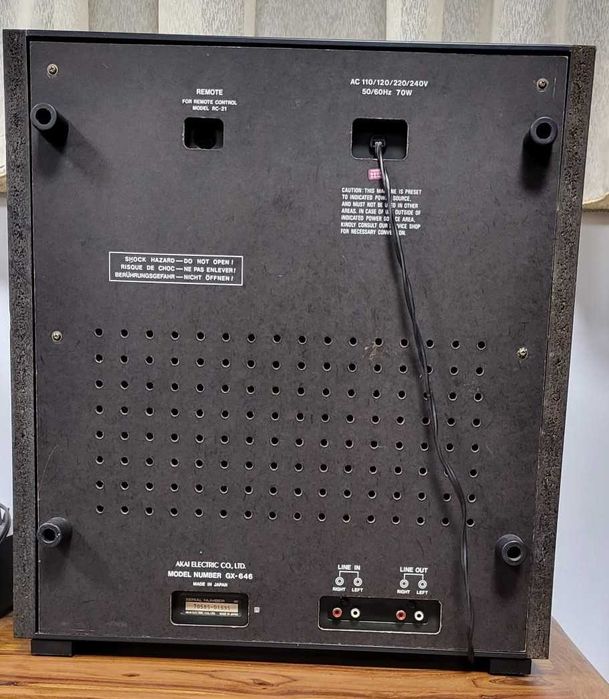 Akai GX 646 Black - in stare excelenta!