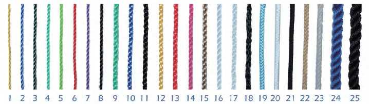 Армирано въже 16 мм. цветно АС3043 и конектори за детски площадки